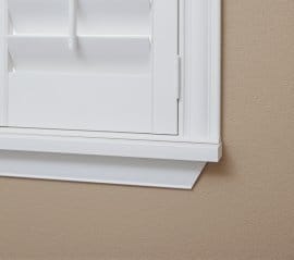Decorative Z Frame Shutter With Sill Piece